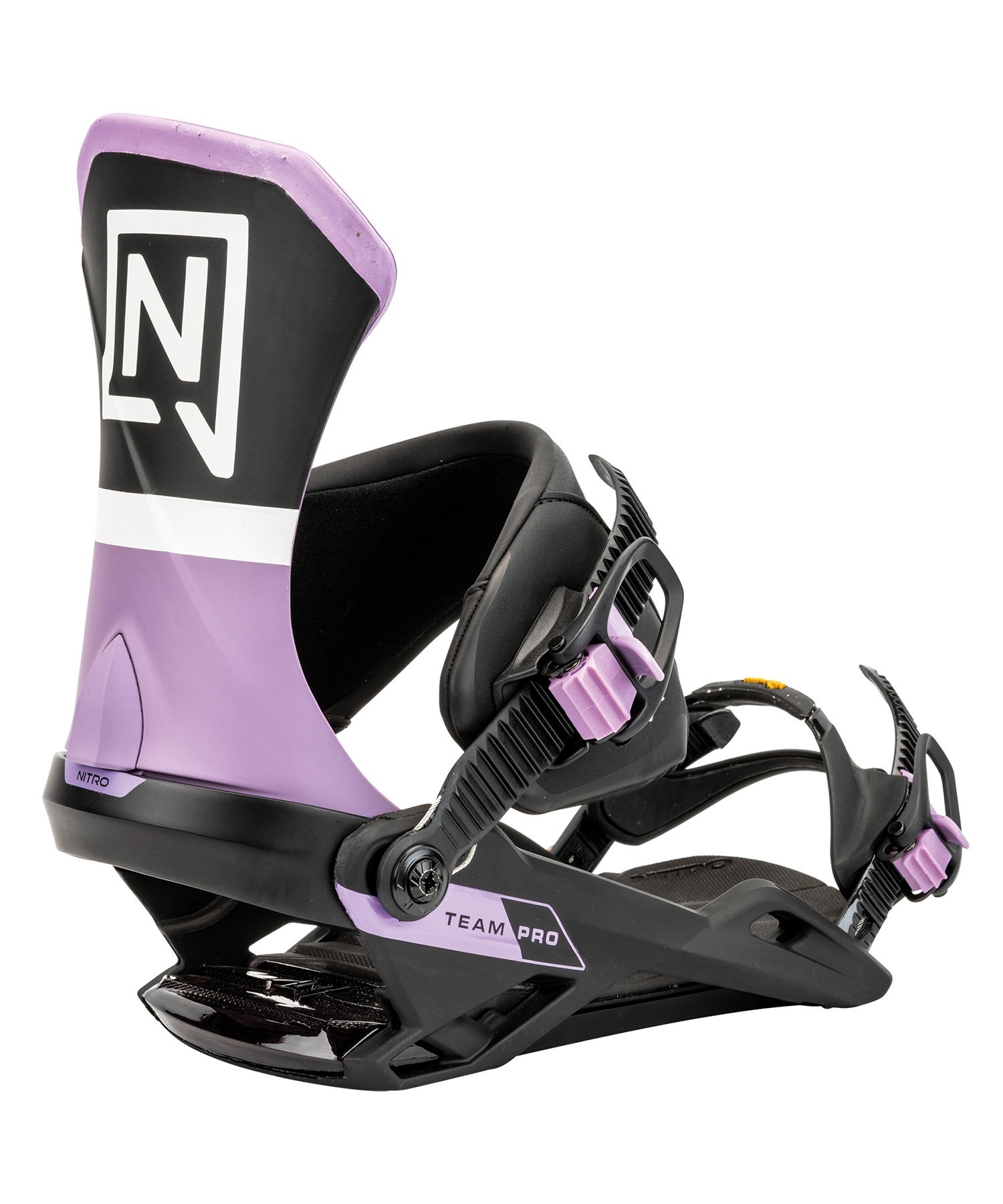 【早期購入】NITRO ナイトロ スノーボード バインディング ビンディング メンズ TEAM PRO ムラサキスポーツ 24-25モデル LL A26(LILAC-M)