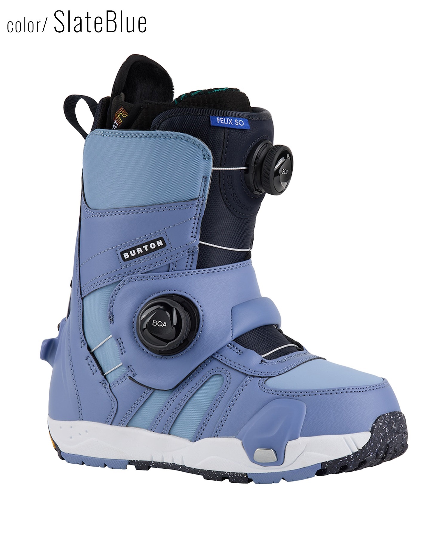 スノーボード ブーツ レディース BURTON バートン 23928100400 Felix Step On Wide 23-24モデル ムラサキスポーツ KK B3(SlateBlue-23.0cm)