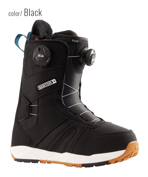 スノーボード ブーツ レディース BURTON バートン 13179107001 Felix BOA 23-24モデル ムラサキスポーツ KK B3(BLACK-22.0cm)