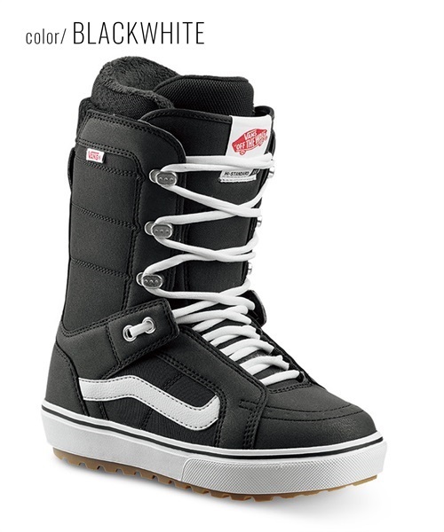 スノーボード ブーツ レディース VANS バンズ WOMEN'S HI-STANDARD OG 23-24モデル ムラサキスポーツ KK F15(BLACKWHITE-23.0cm)