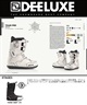 【早期購入】DEELUXE ディーラック スノーボード ブーツ ユニセックス STAGE3 TEAM PRO S3 ムラサキスポーツ 24-25モデル LL A19(LGY-22.0cm)