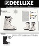 DEELUXE ディーラック スノーボード ブーツ ユニセックス STAGE3 TEAM PRO S3 ムラサキスポーツ 24-25モデル LL A19(LGY-22.0cm)
