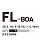 FLUX フラックス スノーボード ブーツ ユニセックス FL BOA ムラサキスポーツ 24-25モデル LL B23(BLACK-21.0cm)