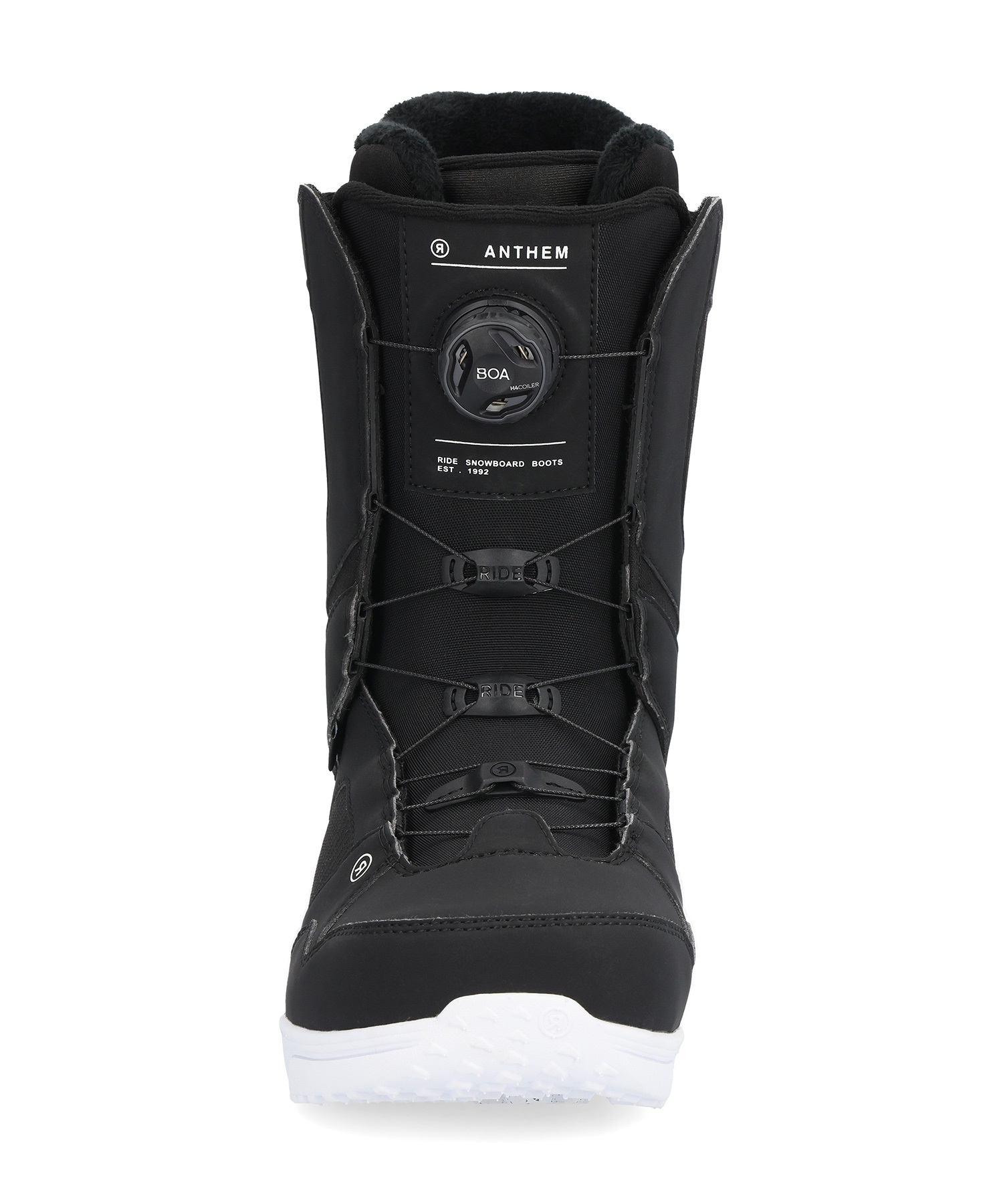 【早期購入】RIDE ライド スノーボード ブーツ メンズ ANTHEM ムラサキスポーツ 24-25モデル LL A26(BLACK-25.0cm)