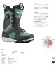 SALOMON サロモン スノーボード ブーツ メンズ DIALOGUE LACE SJ BOA ムラサキスポーツ 24-25モデル LL K28(MAGRN-27.0cm)