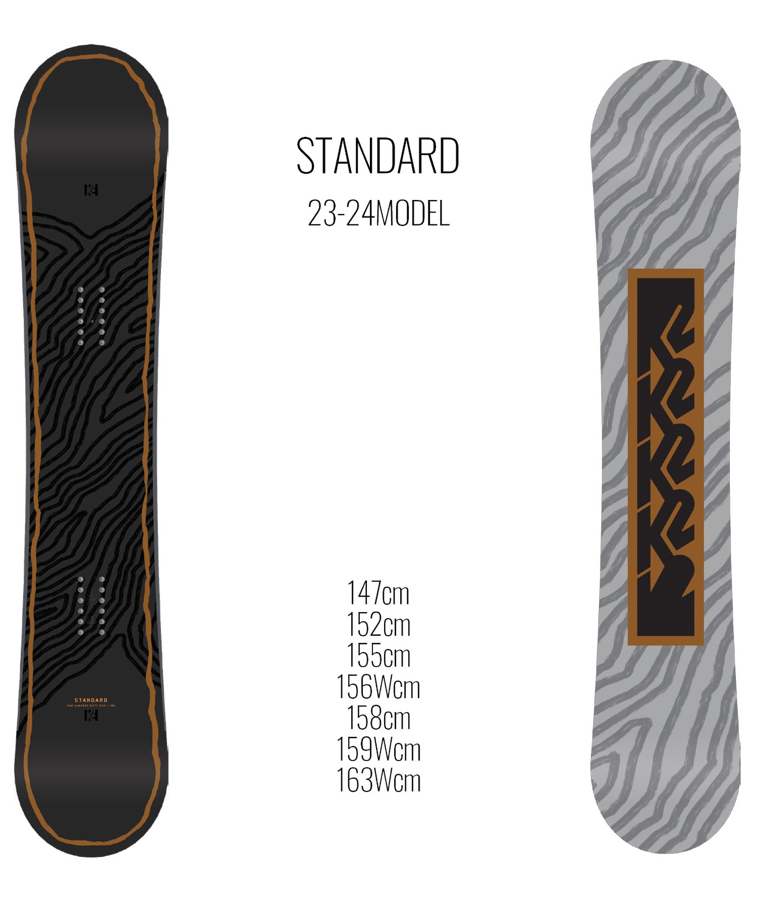 ☆スノーボード＋バインディング 2点セット K2 ケーツー STANDARD UNION ユニオン FLITE PRO 23-24モデル ムラサキスポーツ(163Wcm-WHITE-S)