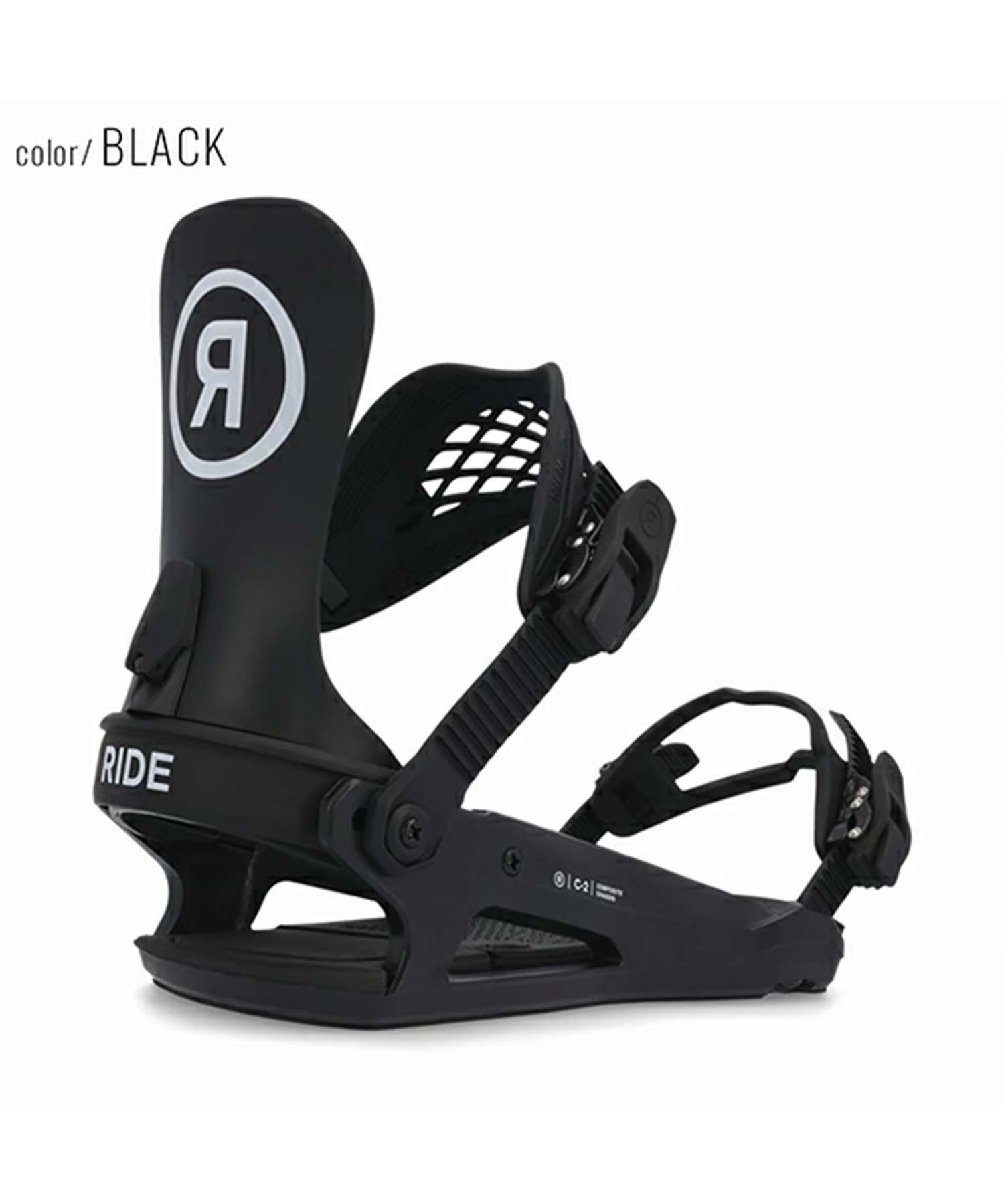 ☆スノーボード＋バインディング 2点セット RIDE ライド COMPACT RIDE ライド R22040110 CL-2 23-24モデル ムラサキスポーツ(138cm-BLACK-S)