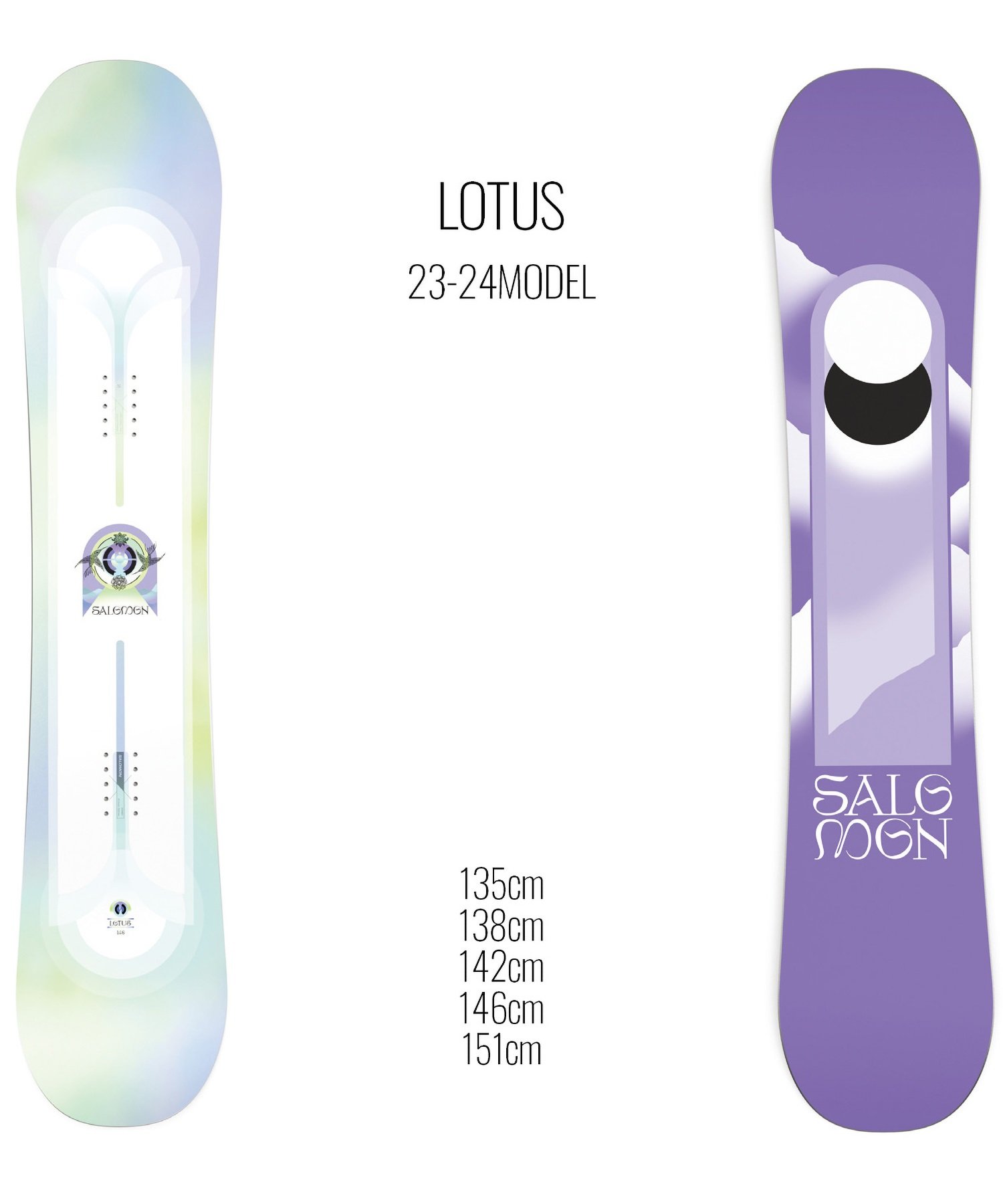 ☆スノーボード＋バインディング 2点セット SALOMON サロモン LOTUS ...