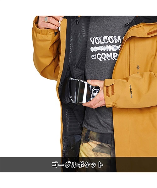 スノーボード ウェア ジャケット ゴアテックス ユニセックス VOLCOM