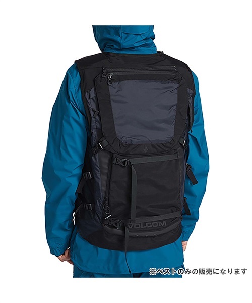 スノーボード ウェア ベスト ユニセックス VOLCOM ボルコム IGUCHI-SLACK-VEST 22-23モデル ムラサキスポーツ JJ I7(NBK-S)