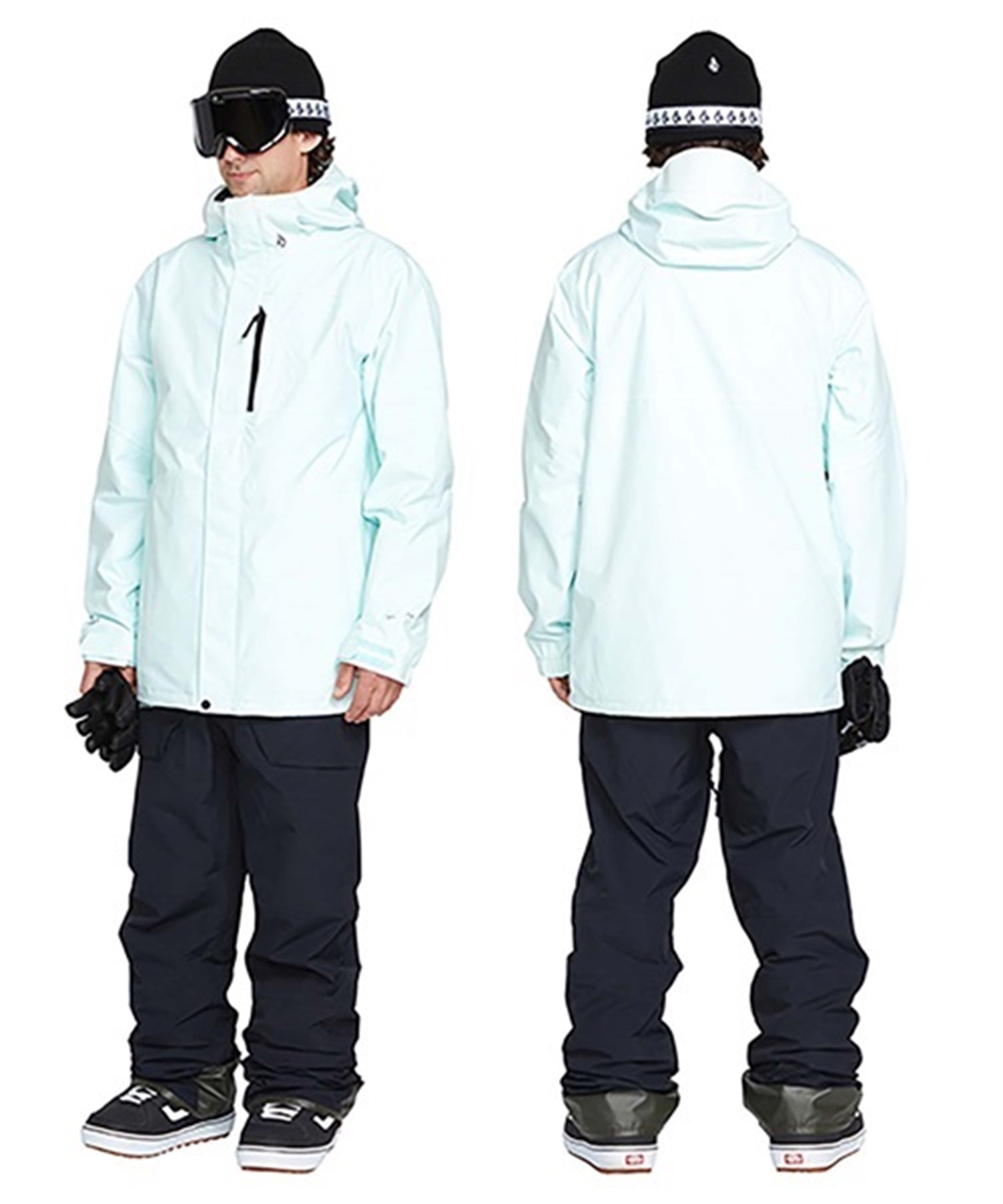 スノーボード ウェア ジャケット ゴアテックス ユニセックス VOLCOM ボルコム L-GORE-TEX 22-23モデル ムラサキスポーツ JJ I7(SKY-XS)