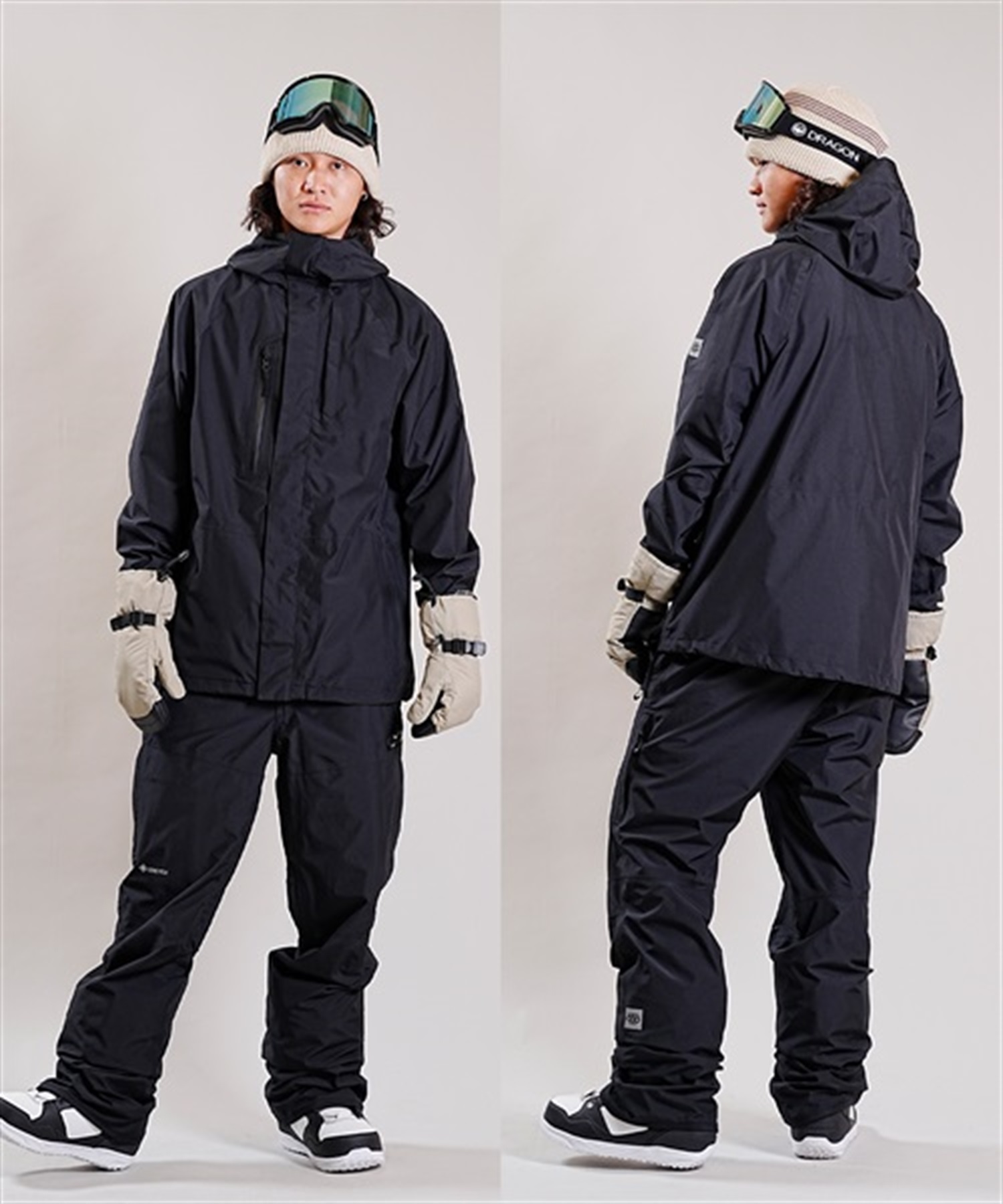 スノーボード ウェア ジャケット ユニセックス 686 シックスエイトシックス GORE-TEX CORE SHELL 23-24モデル ムラサキスポーツ KK G29(CYPRESSGREENCOLORBLOCK-S)