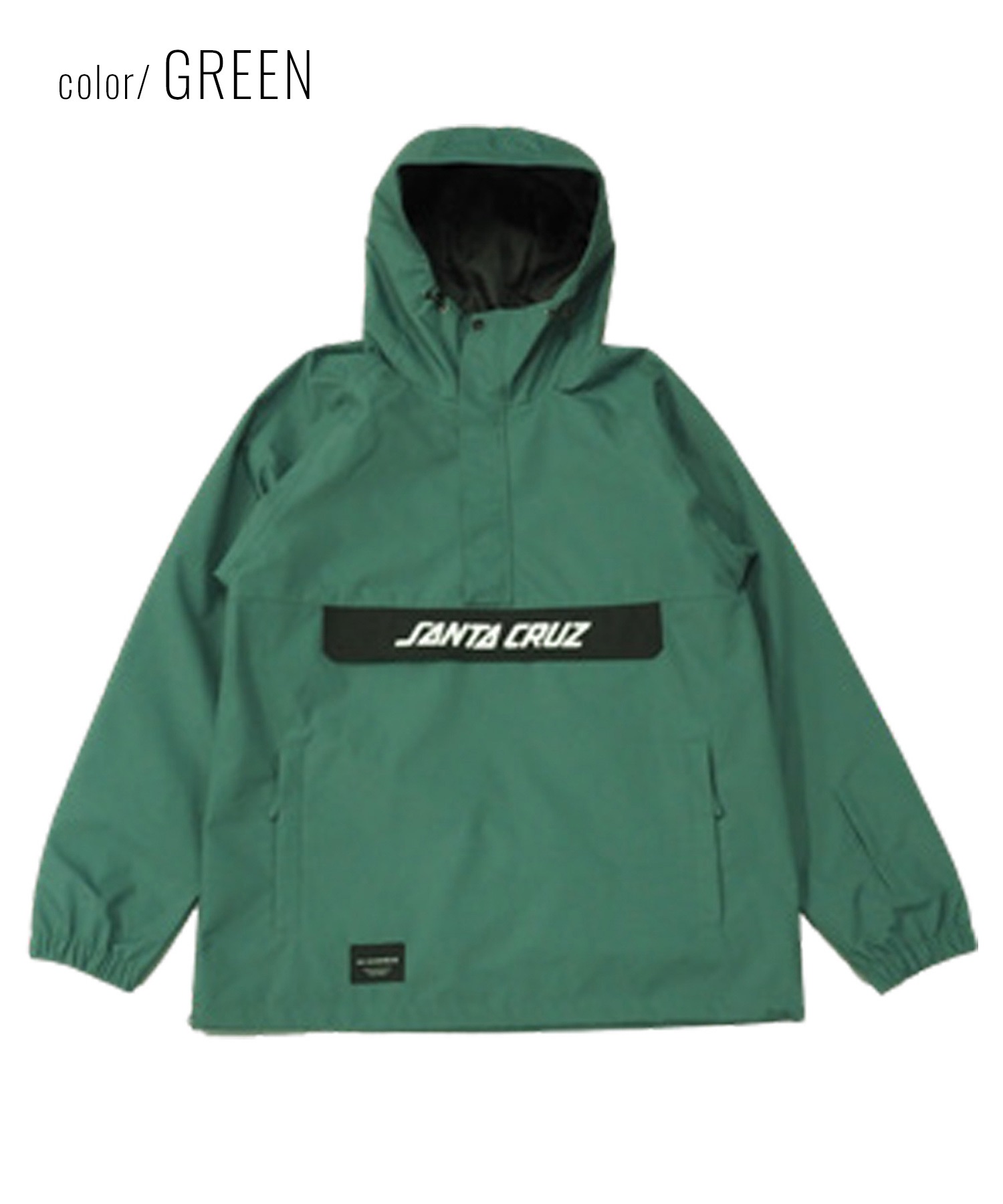 スノーボード ウェア ジャケット ユニセックス AA HARDWEAR ダブルエー ハードウェア 72123307 SC ANORAK 23-24モデル KK C31(GREEN-S)