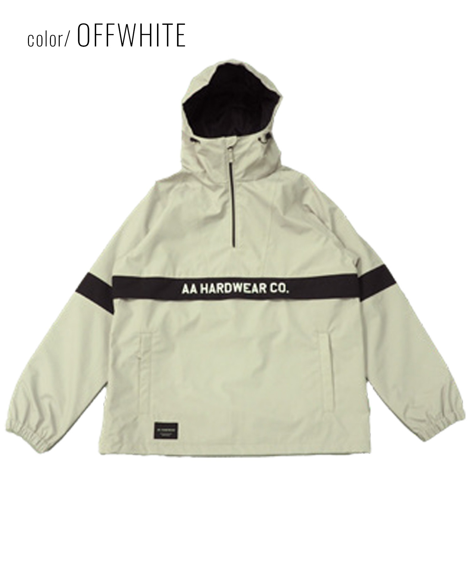 スノーボード ウェア ジャケット ユニセックス AA HARDWEAR ダブルエー ハードウェア 72123308 TEAM ANORAK 23-24モデル KK C31(OFFWHITE-S)