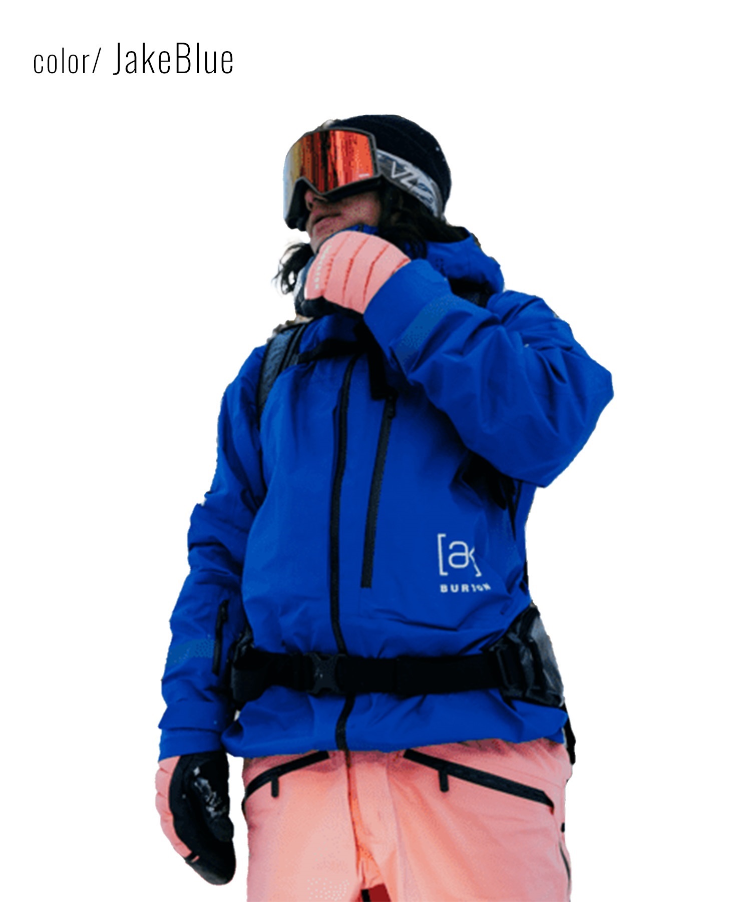 スノーボード ウェア ジャケット ユニセックス BURTON バートン AK TUSK GORE-TEX PRO 3L 23-24モデル ムラサキスポーツ KK B3(JakeBlue-S)