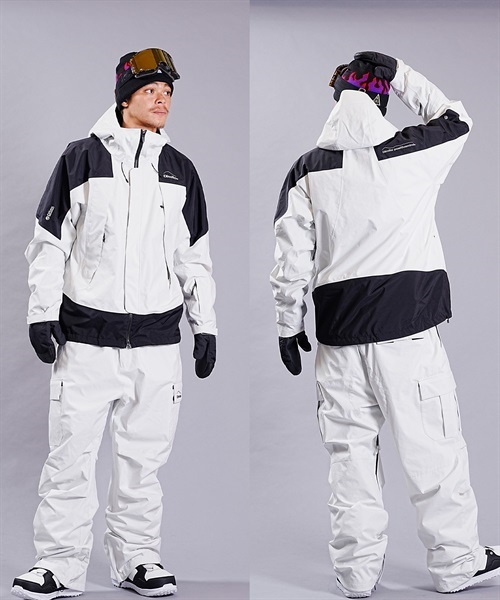 DIMITO ディミト スノーボード ウェア ジャケット ユニセックス NHTK36 WORLD 2L JACKET 23-24モデル ムラサキスポーツ KK H12(WHITE-S)