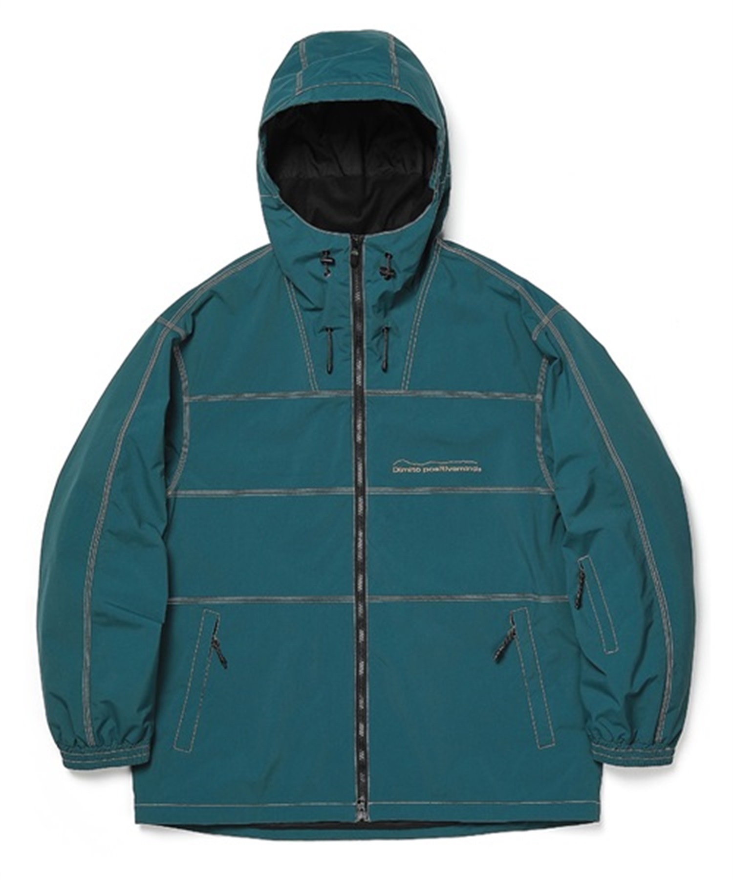 DIMITO ディミト スノーボード ウェア ジャケット ユニセックス NHTK35 WORKS ZIP JACKET 23-24モデル ムラサキスポーツ KK H12(DEEPGREEN-S)