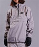 スノーボード ウェア ジャケット ユニセックス DEATHLABEL デスレーベル ANORAK JKT LOGO 23-24モデル ムラサキスポーツ KK I21(GREY-M)