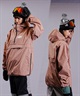 スノーボード ウェア ジャケット ユニセックス DEATHLABEL デスレーベル ANORAK JKT LOGO 23-24モデル ムラサキスポーツ KK I21(AZUKI-M)