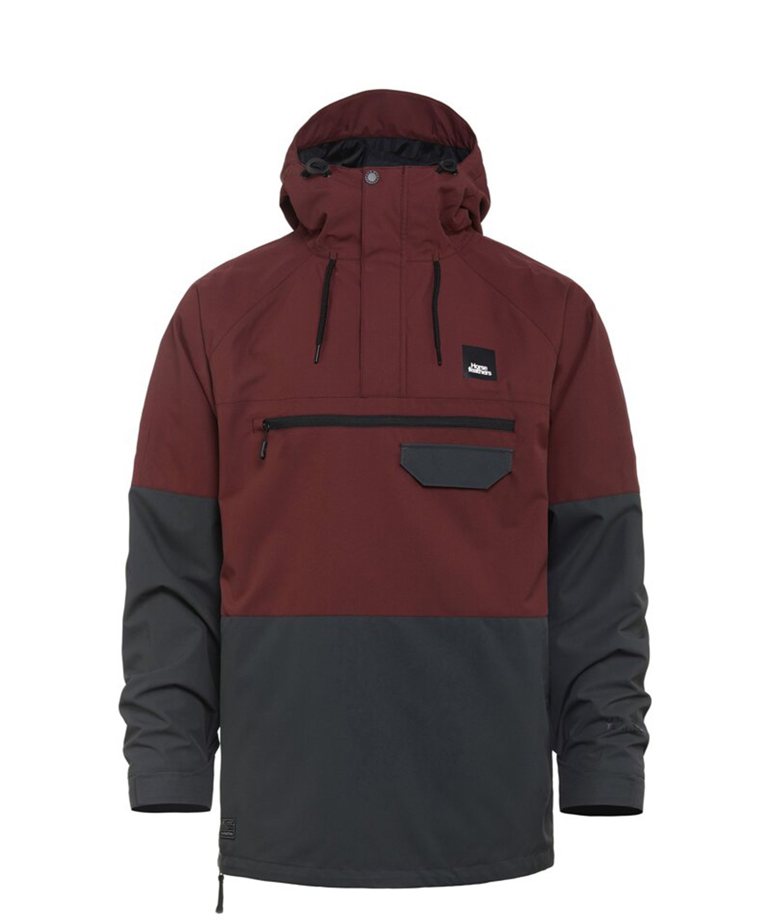 スノーボード ウェア ジャケット ユニセックス Horsefeathers ホースフェザーズ NORMAN 23-24モデル ムラサキスポーツ KK I21(BURGUNDY-S)