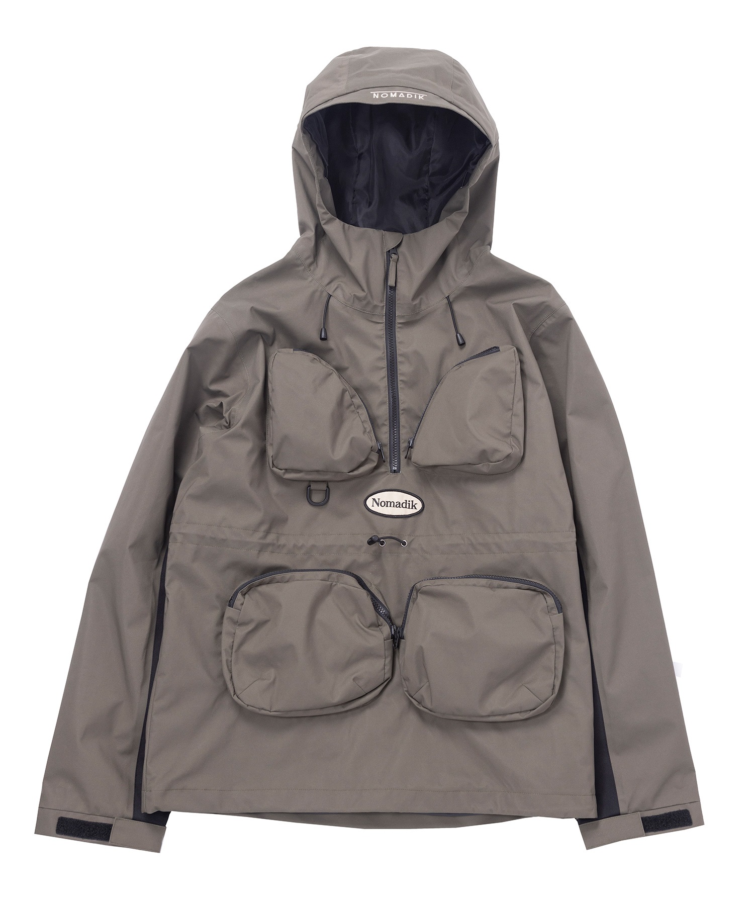 NOMADIK ノマディック スノーボード ウェア ジャケット ユニセックス ANORAK 72323304 23-24モデル ムラサキスポーツ KK H31(BLACK-M)