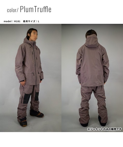 スノーボード ウェア ジャケット ユニセックス PICTURE ピクチャー 5852338005 U55 JKT 23-24モデル KK C31(HarborGrey-M)