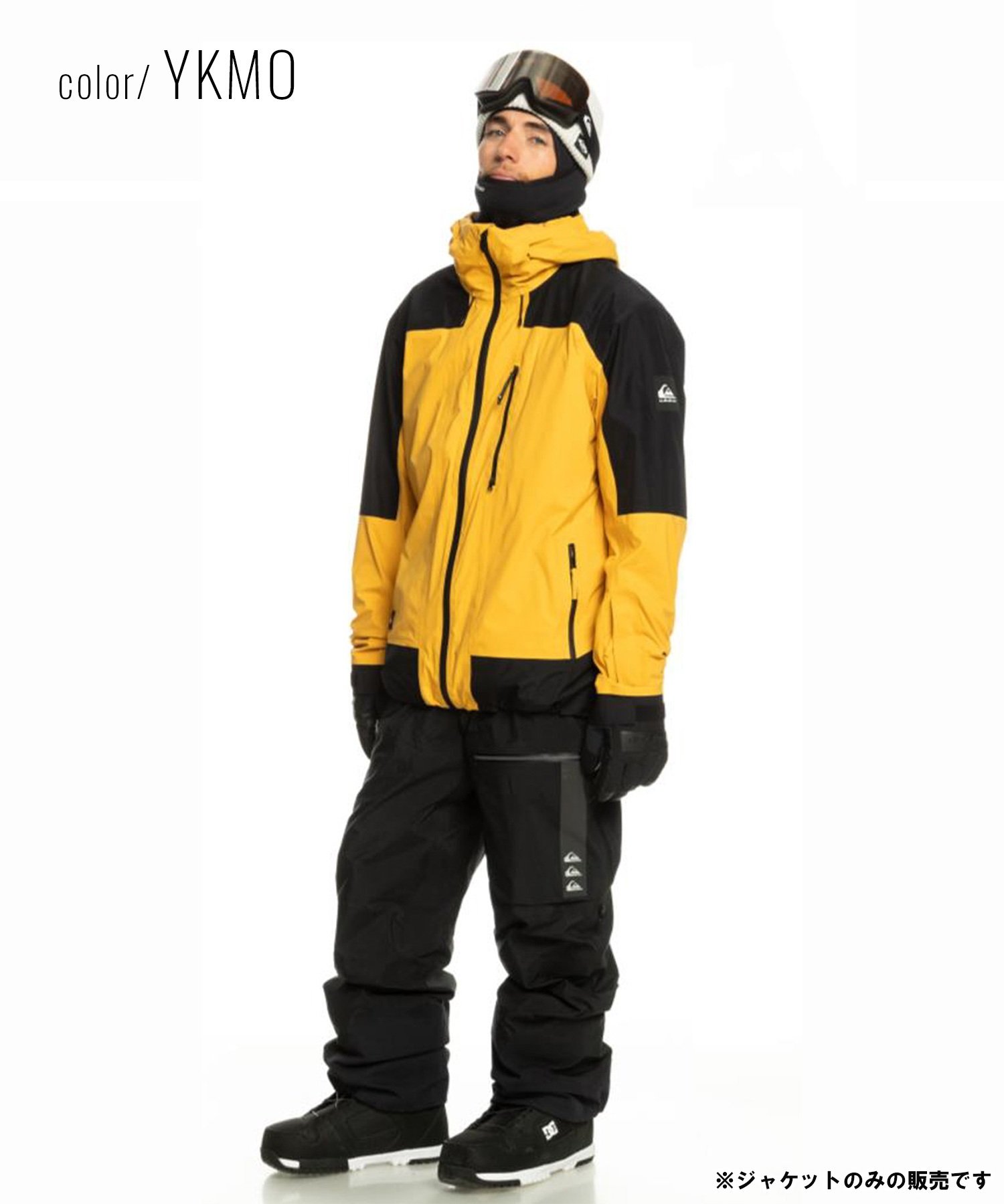 スノーボード ウェア ジャケット ユニセックス QUIKSILVER クイックシルバー ULTRALIGHT GORE-TEX JK 23-24モデル KK C25(YKM0-M)