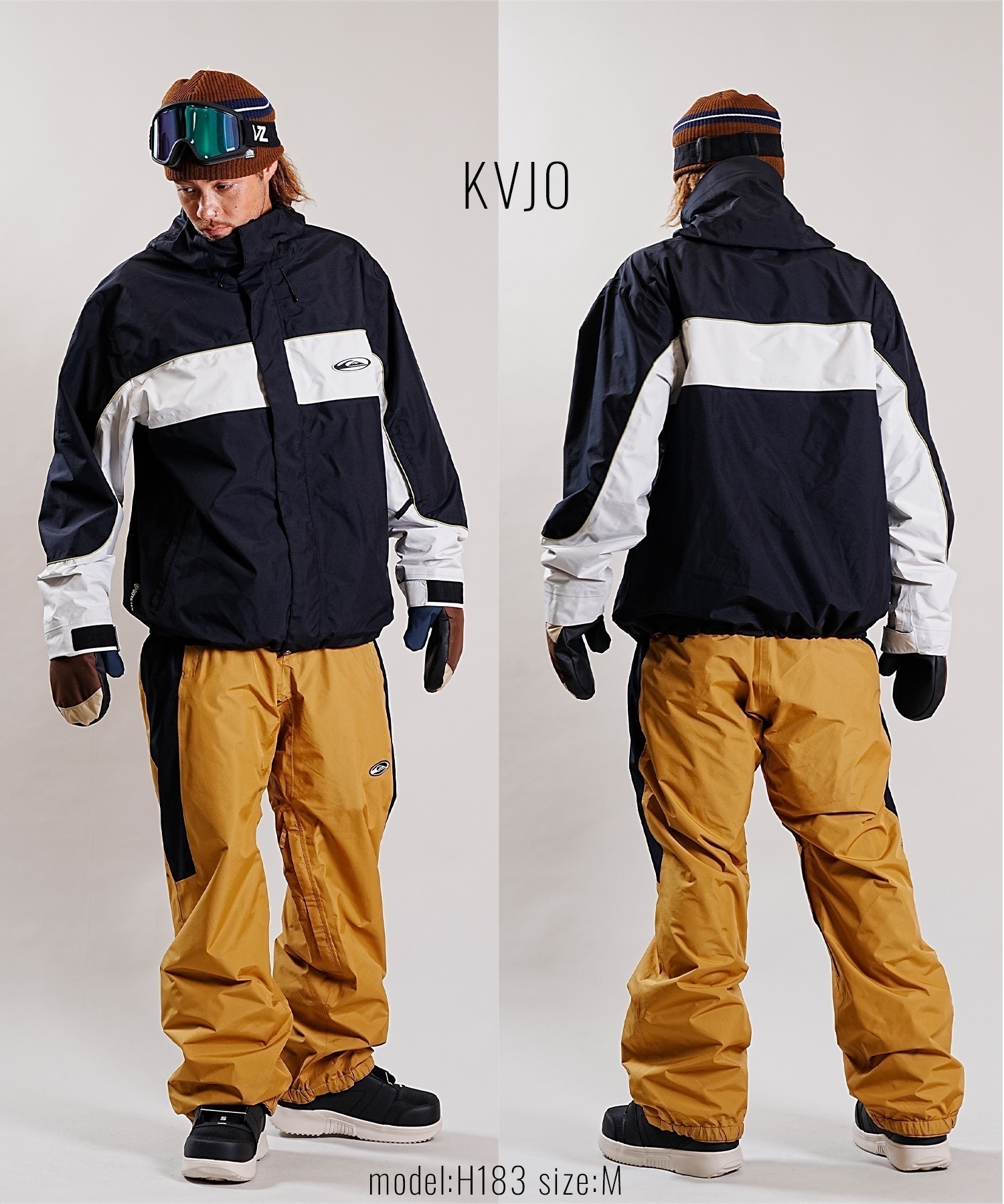 スノーボード ウェア ジャケット ユニセックス QUIKSILVER クイックシルバー HIGH ALTITUDE GORE-TEX JK 23-24モデル KK C25(KVJ0-M)