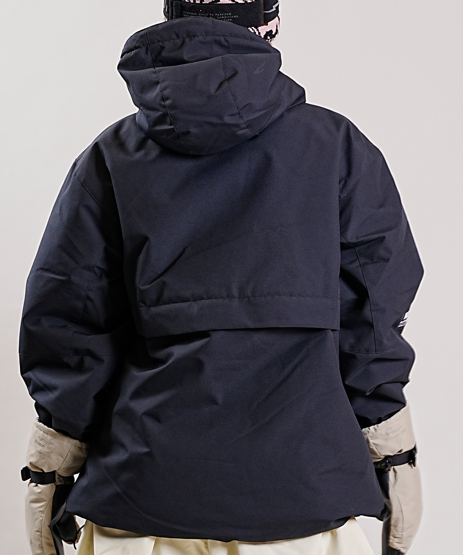 REPUBLIC リパブリック スノーボード ウェア ジャケット ユニセックス TRAIL PULLOVER JACKET 23-24モデル KK H5(Cream-S)