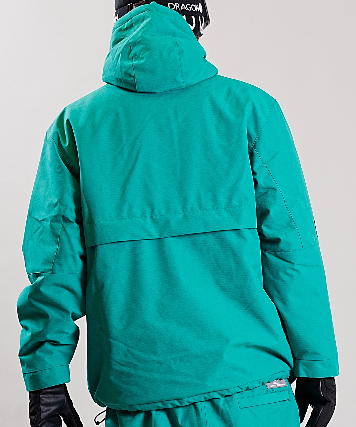 REPUBLIC リパブリック スノーボード ウェア ジャケット ユニセックス TRAIL PULLOVER JACKET 23-24モデル KK H5(Green-S)