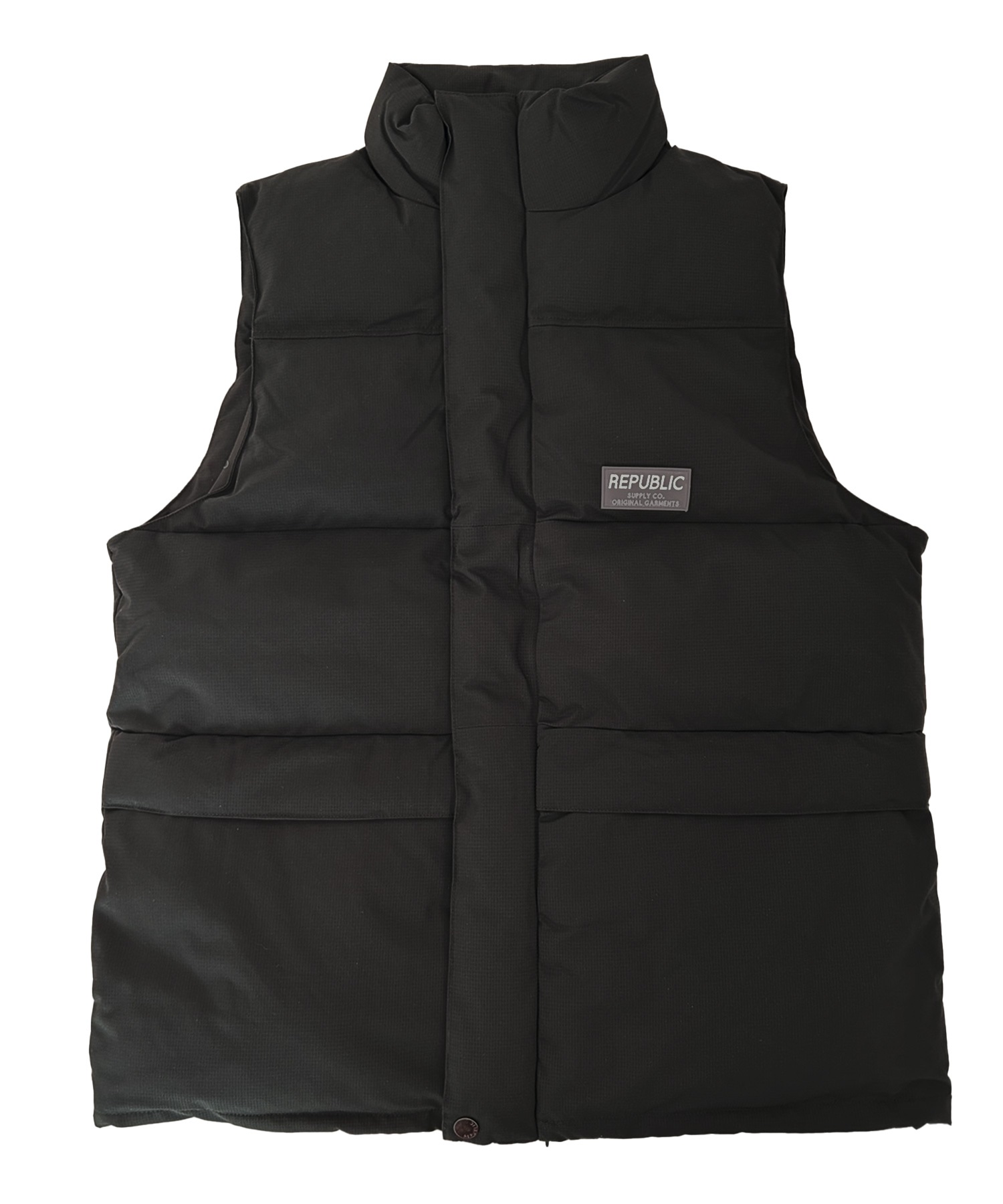 スノーボード ウェア ベスト ユニセックス REPUBLIC リパブリック JK DWYCK VEST ムラサキスポーツ 23-24モデル KK L15(KHAKI-M)