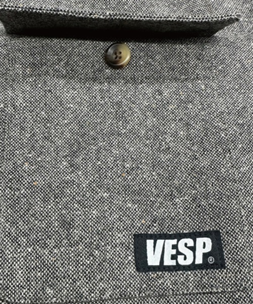 VESP べスプ スノーボード ウェア ジャケット ユニセックス VPMJ1039 23-24モデル(BK-M)