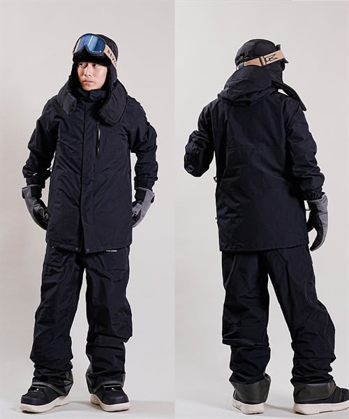 VOLCOM ボルコム スノーボード ウェア ジャケット ユニセックス L GORE-TEX G0652406 23-24モデル ムラサキスポーツ KK H26(BLK-S)