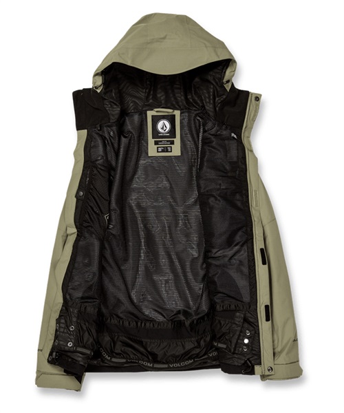 VOLCOM ボルコム スノーボード ウェア ジャケット ユニセックス L GORE-TEX G0652406 23-24モデル ムラサキスポーツ KK H26(BLK-S)