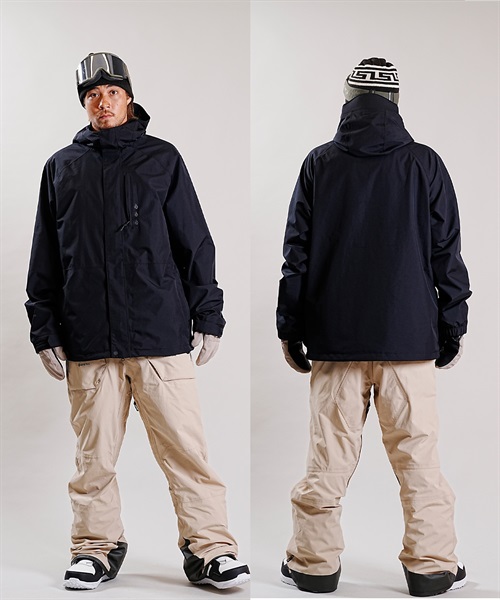 VOLCOM ボルコム スノーボード ウェア ジャケット ユニセックス DUA GORE-TEX G0652407 23-24モデル ムラサキスポーツ KK H26(BLK-S)