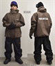 セットアイテム対象  AAHARDWEAR ダブルエー ハードウェア スノーボード ウェアジャケット ユニセックス JK FLEEK HOOD ムラサキスポーツ 24-25モデル LL E2(BLACK-M)