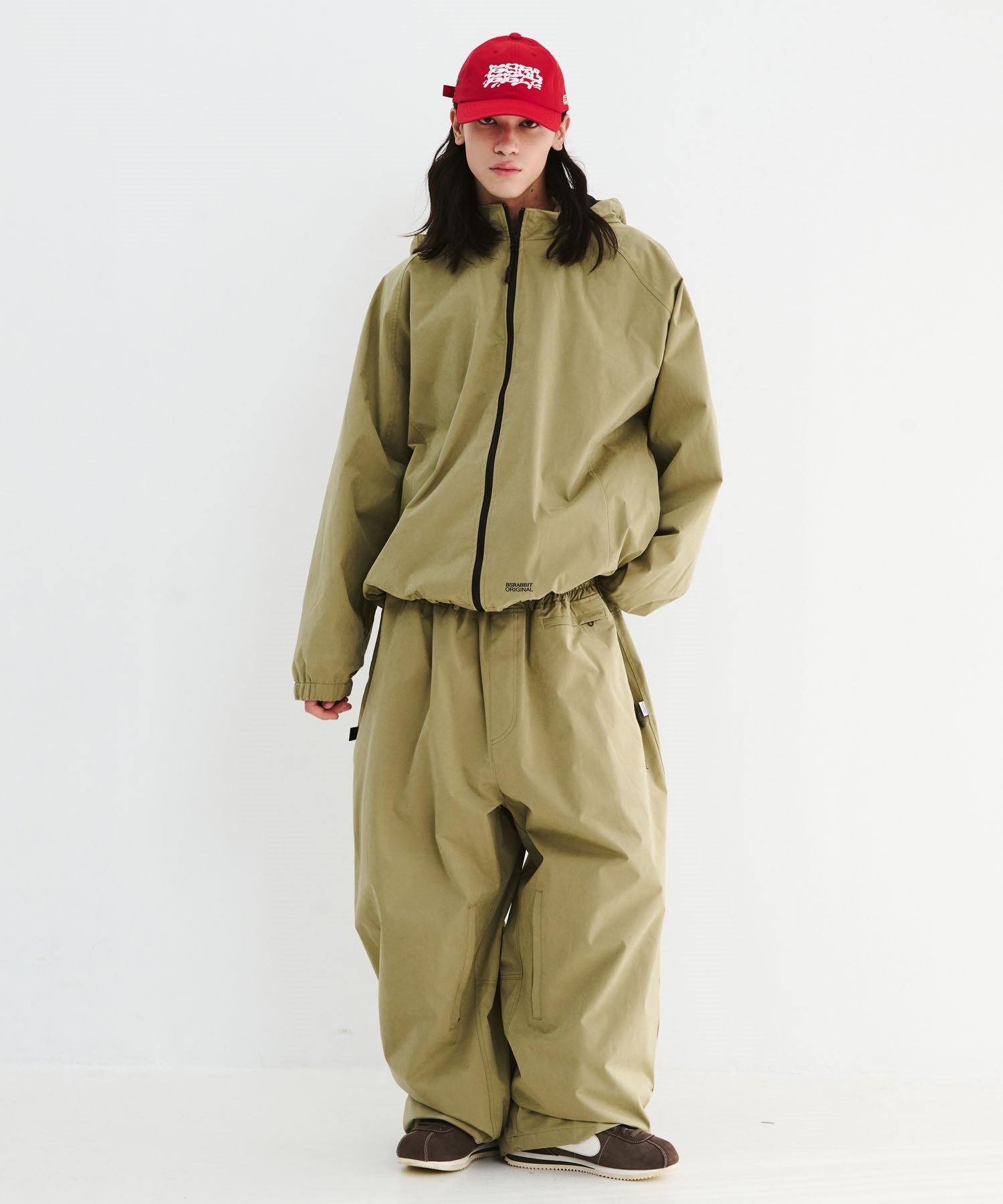 BSRABBIT ビーエスラビット SOFT PEACH HOODED JACKET スノーボード