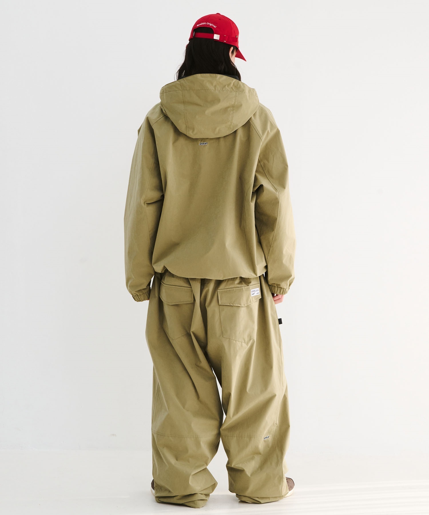 BSRABBIT ビーエスラビット SOFT PEACH HOODED JACKET スノーボード