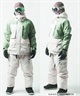 セットアイテム対象  HURLEY ハーレー スノーボード ウェア ジャケット ユニセックス RIPSTOP SNOW JK ムラサキスポーツ 24-25モデル LL F19(BKBG-S)