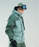 セットアイテム対象  HURLEY ハーレー スノーボード ウェア ジャケット ユニセックス RIPSTOP SNOW JK ムラサキスポーツ 24-25モデル LL F19(BKBG-S)