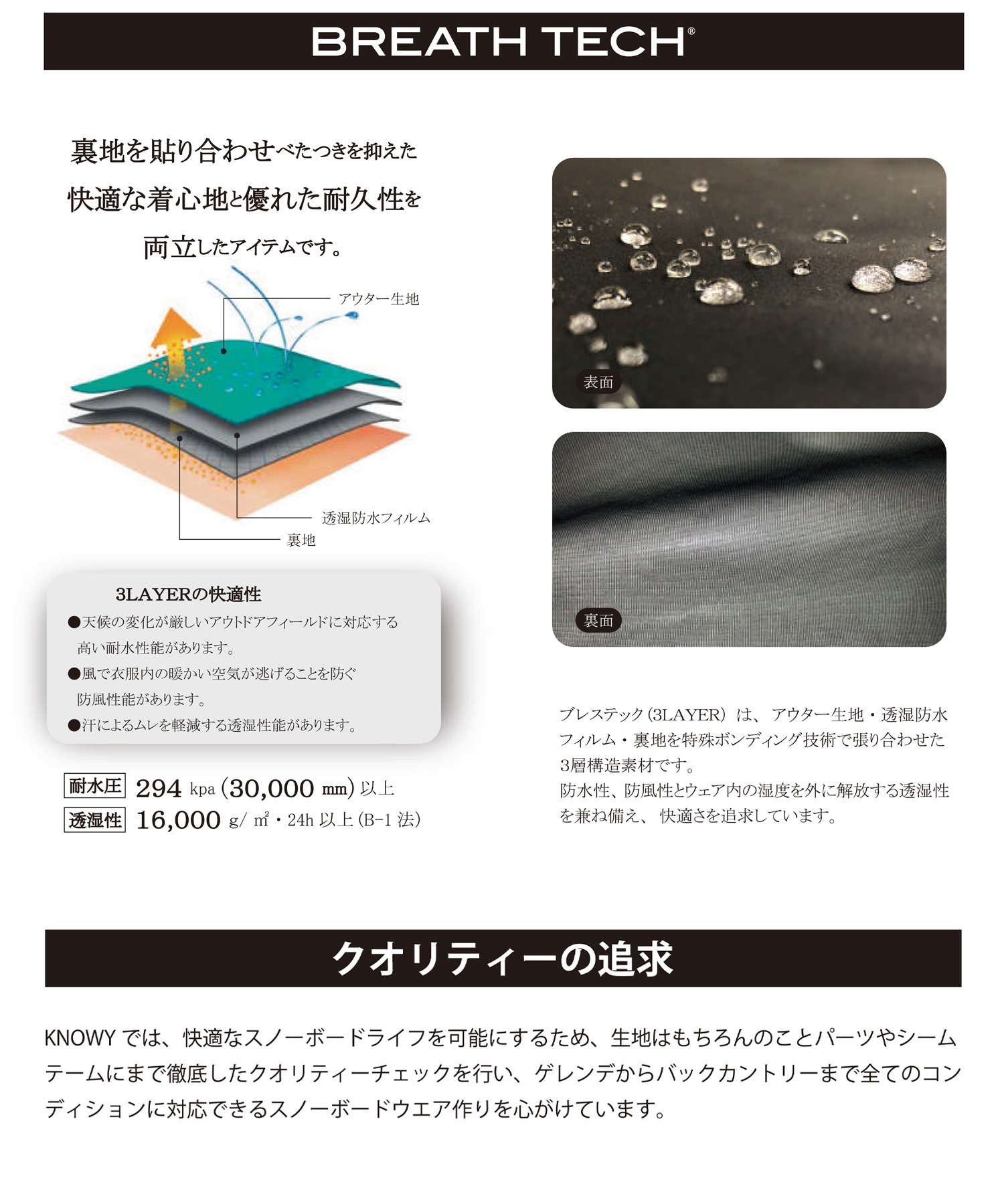 KNOWY ノーウェイ スノーボード ウェア ジャケット ユニセックス