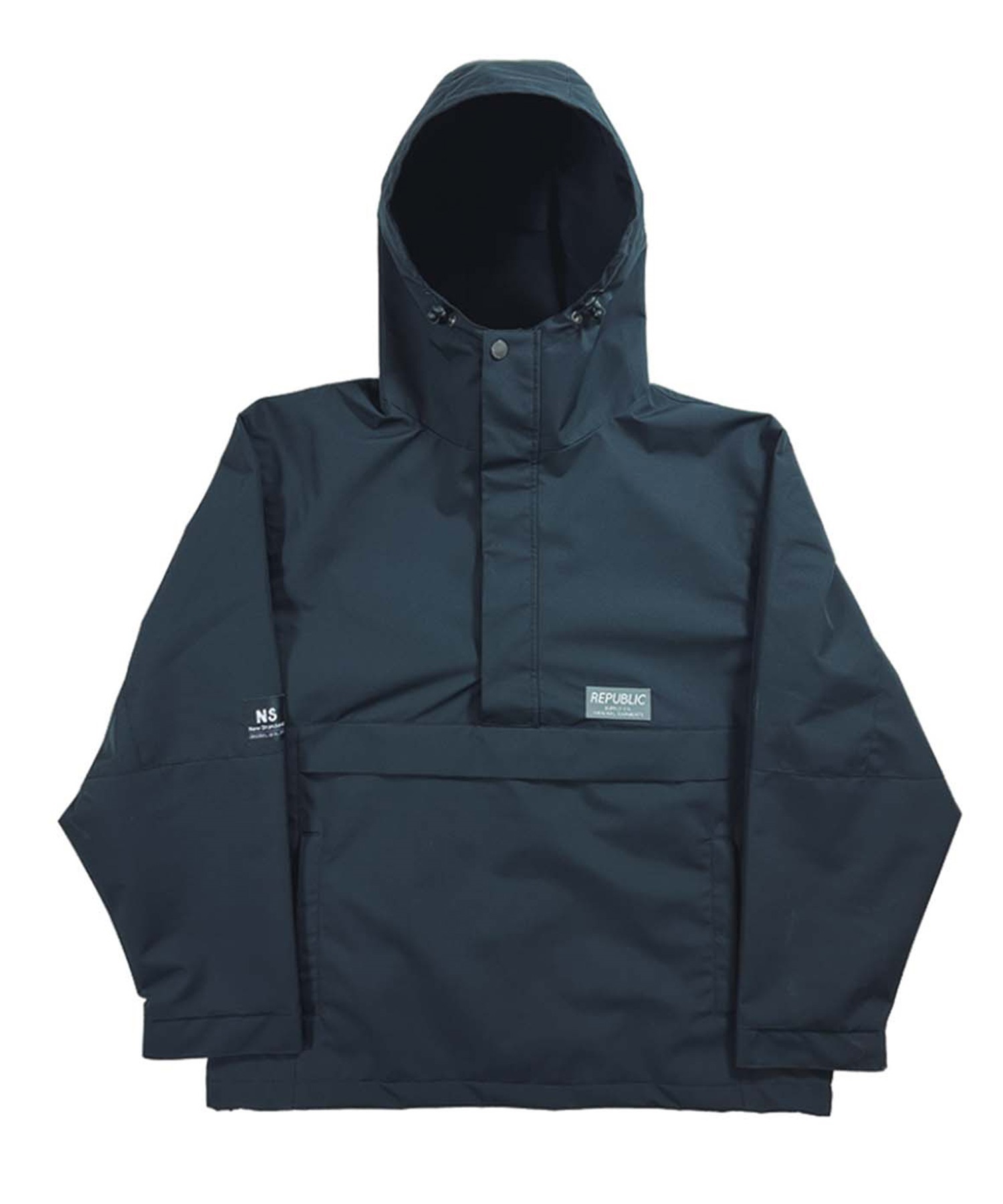 【早期購入/店頭受取対象外】REPUBLIC リパブリック スノーボード ウェア ジャケット ユニセックス JK TRAIL PULLOVER ムラサキスポーツ 24-25モデル LL E9(KHA-S)