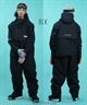 REPUBLIC リパブリック スノーボード ウェア ジャケット ユニセックス JK TRAIL PULLOVER ムラサキスポーツ 24-25モデル LL E9(BLK-S)