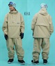 REPUBLIC リパブリック スノーボード ウェア ジャケット ユニセックス JK TRAIL PULLOVER ムラサキスポーツ 24-25モデル LL E9(BLK-S)