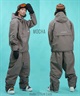 REPUBLIC リパブリック スノーボード ウェア ジャケット ユニセックス JK TRAIL PULLOVER ムラサキスポーツ 24-25モデル LL E9(BLK-S)
