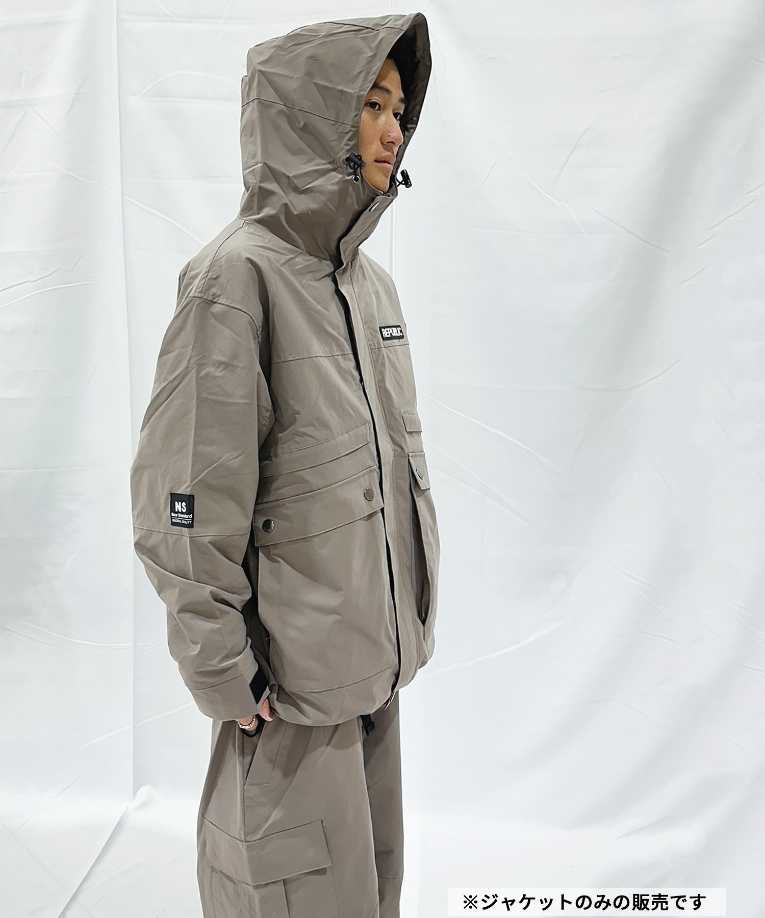 【早期購入/店頭受取対象外】REPUBLIC リパブリック スノーボード ウェア ジャケット ユニセックス JK LUV SIC PARKA ムラサキスポーツ 24-25モデル LL E9(OLV-S)