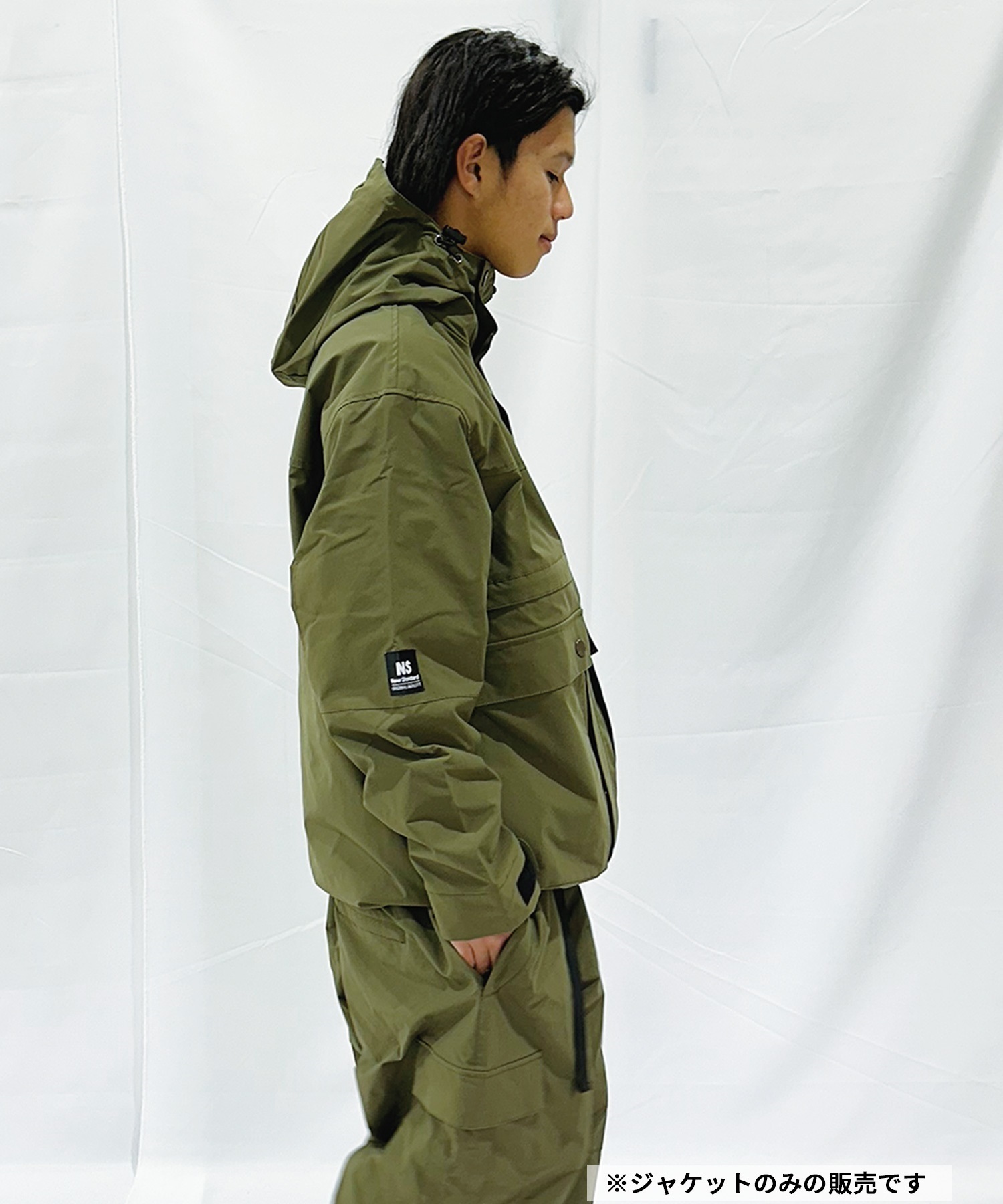 【早期購入/店頭受取対象外】REPUBLIC リパブリック スノーボード ウェア ジャケット ユニセックス JK LUV SIC PARKA ムラサキスポーツ 24-25モデル LL E9(BLK-S)