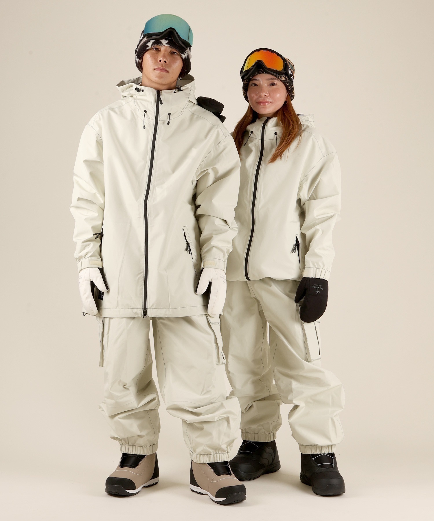 【2526】THREEWEATHER スリーウェザー スノーボード ウェア ジャケット ユニセックス JK-TW2401 3L WIDE ムラサキスポーツ 25-26モデル MM J12(RGREEN-S)