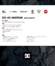 セットアイテム対象  DC ディーシー スノーボード ウェア ジャケット ユニセックス JK DC-43 ANORAK ADYTJ03077 ムラサキスポーツ 24-25モデル LX B1(WBV0-S)