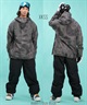 セットアイテム対象  DC ディーシー スノーボード ウェア ジャケット ユニセックス JK DC-43 ANORAK ADYTJ03077 ムラサキスポーツ 24-25モデル LX B1(WBV0-S)